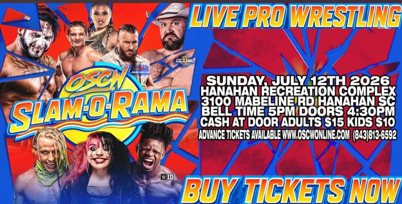 Old School Championship Wrestling to hold 'Slam-O-Rama' show July 12
