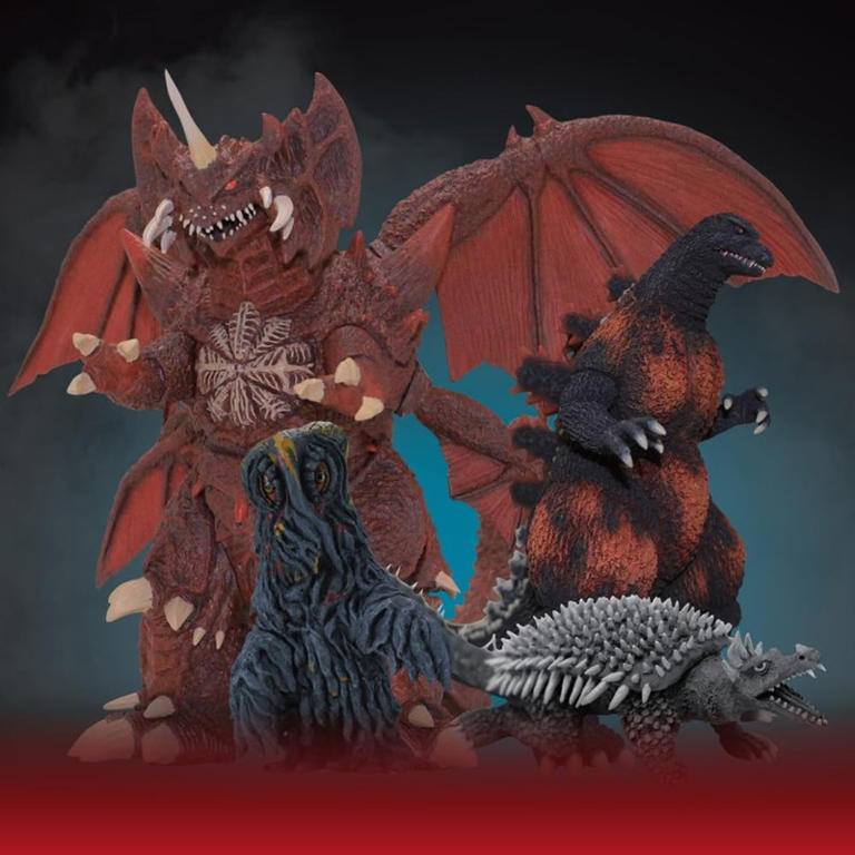 東宝怪獣”をリアルな1/700スケールフィギュア化した『隔週刊 東宝怪獣