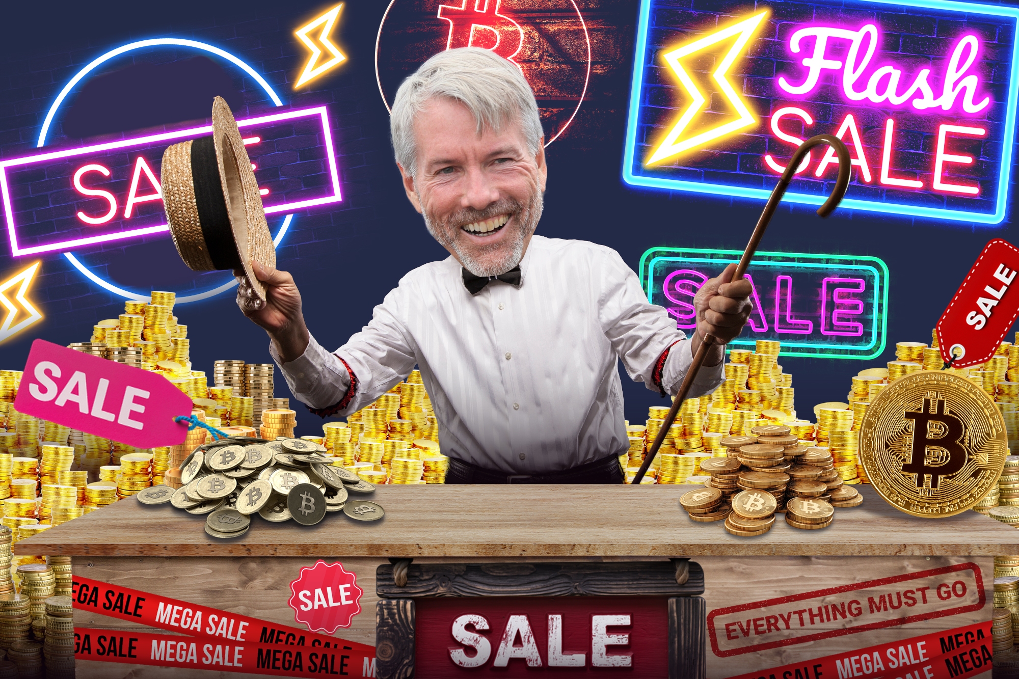 Michael Saylor's recent Bitcoin sales are a worry for crypto investors