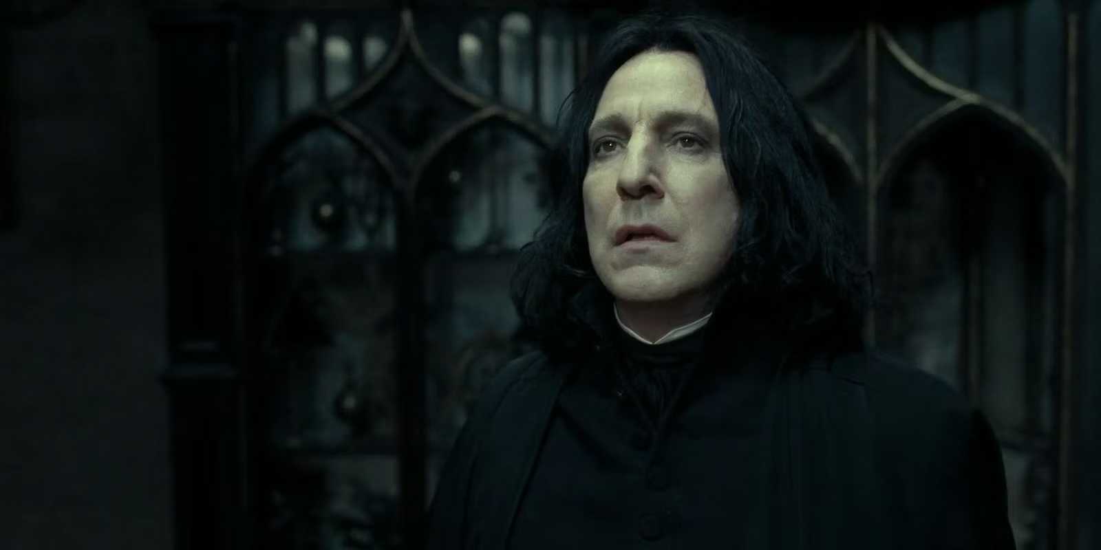 Snape in Harry Potter and the Deathly Hallows Part 2