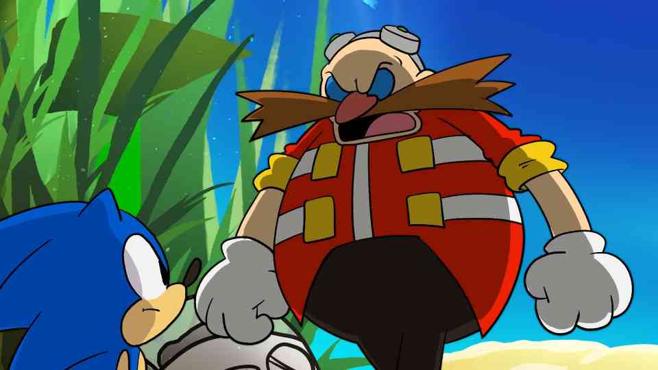 Eggman's new weapon shrunk Sonic instead of destroying him