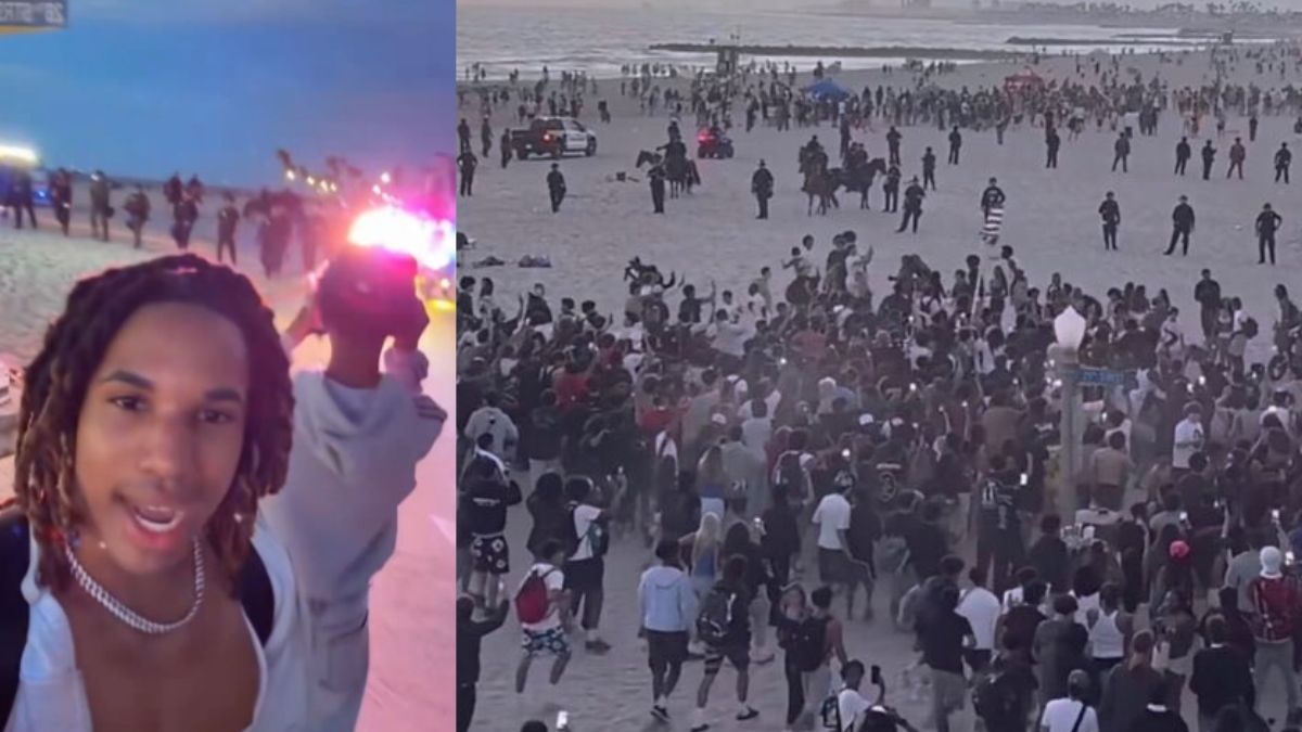 Viral TikTok of teen threatening police surfaces after Newport Beach ...