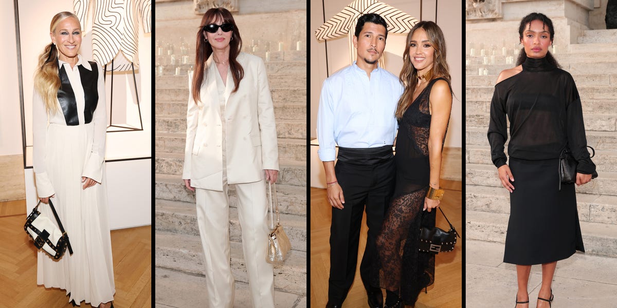 See every star who sat front row at the Fendi couture show