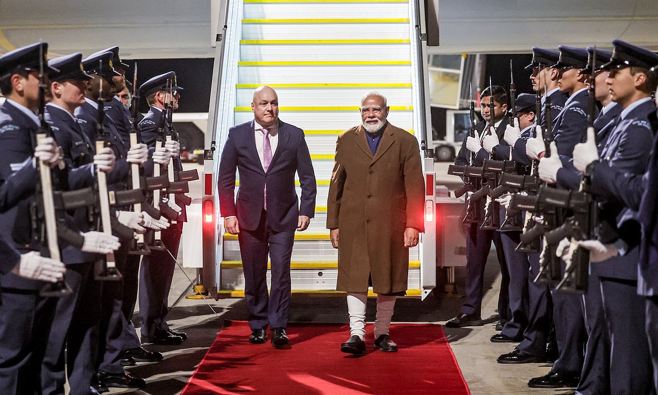 PM Modi arrives in New Zealand on historic first PM visit in 40 years ...