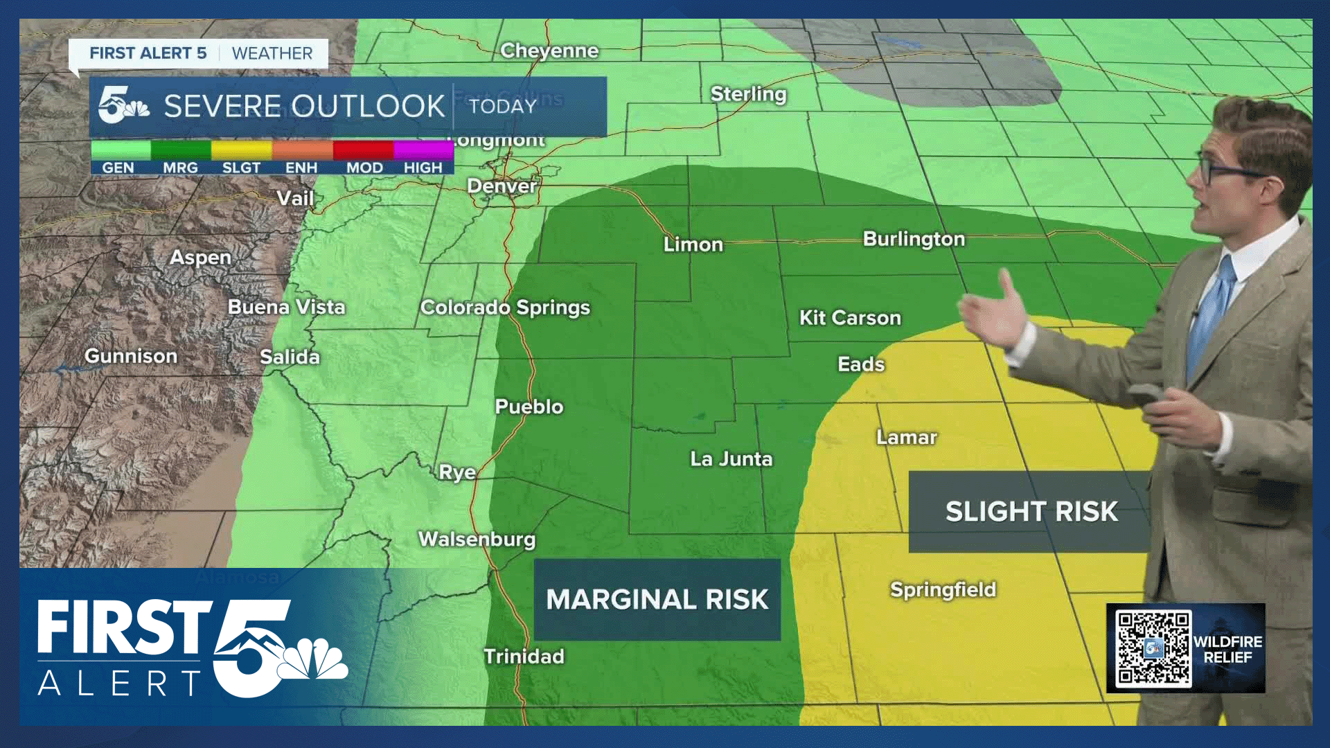 Isolated gusty storms Friday ahead of a long-lasting heat wave