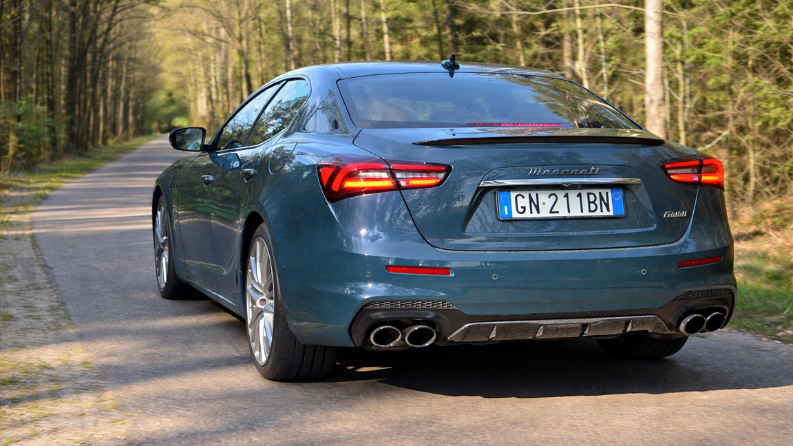 Maserati Ghibli Trofeo pushed to the limit