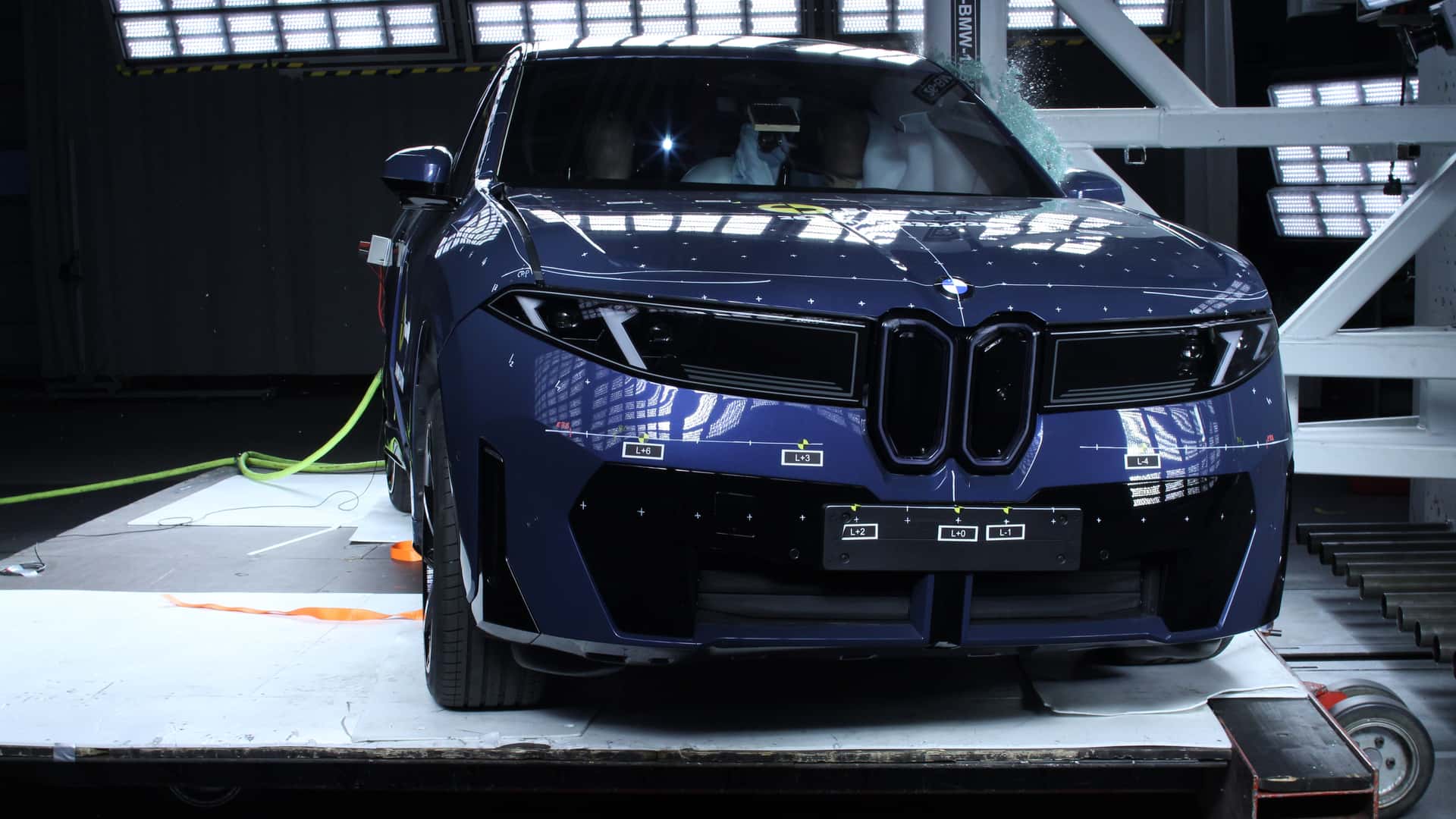 The BMW iX3 just aced Euro NCAP’s newer, stricter safety tests