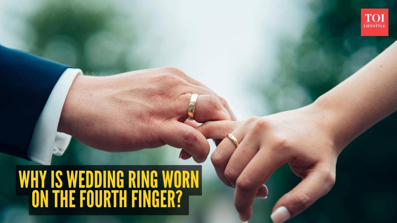 Why do wedding rings go on the fourth finger? It is linked with an ...