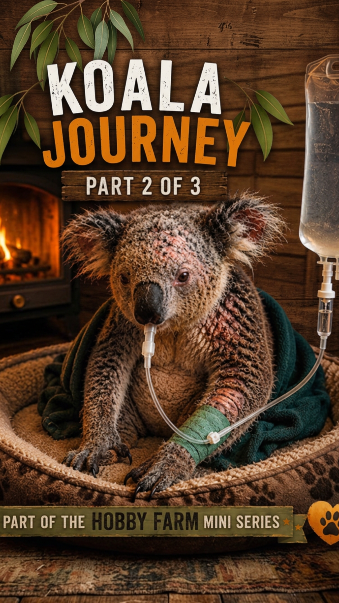 How wildlife rescuers care for an injured koala