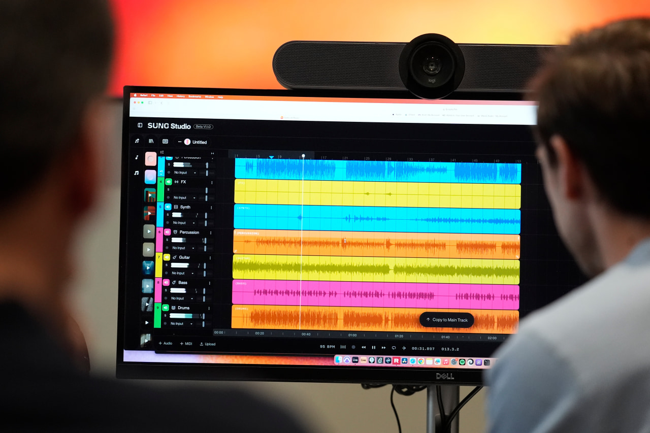 Record companies push to label AI songs on streaming platforms