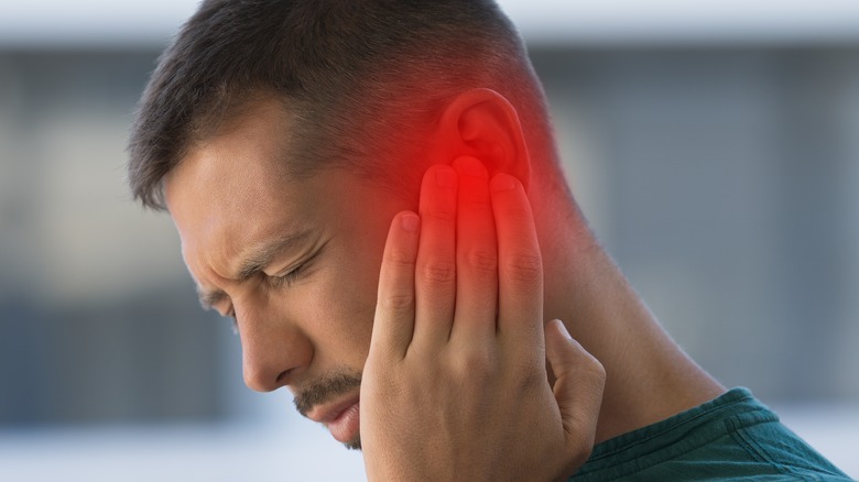 What causes red ear syndrome
