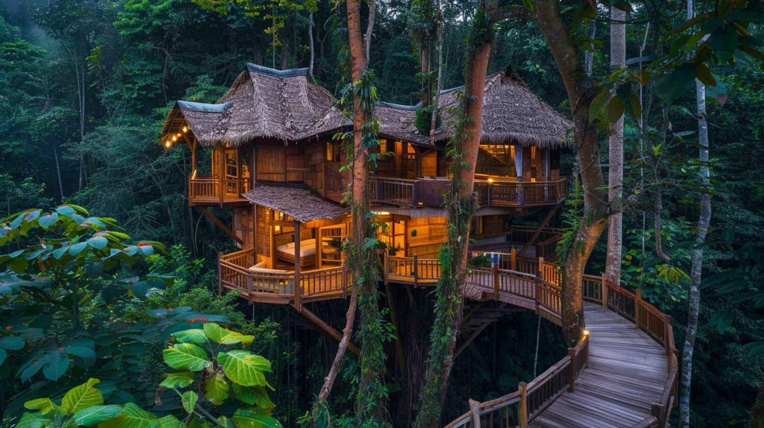 Most beautiful treehouse stays around the world