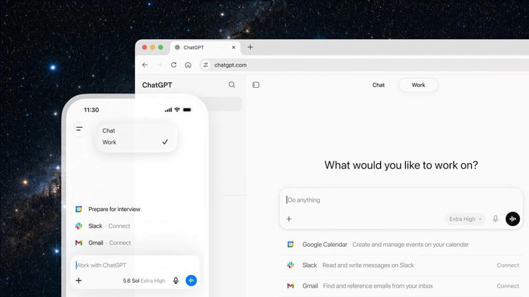 OpenAI unveils ChatGPT Work, an AI tool to handle finance, data ...