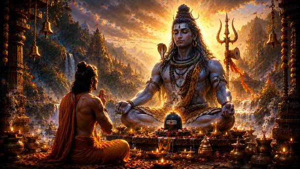 This powerful Rudra mantra is traditionally associated with determination and fulfilling sincere goals.