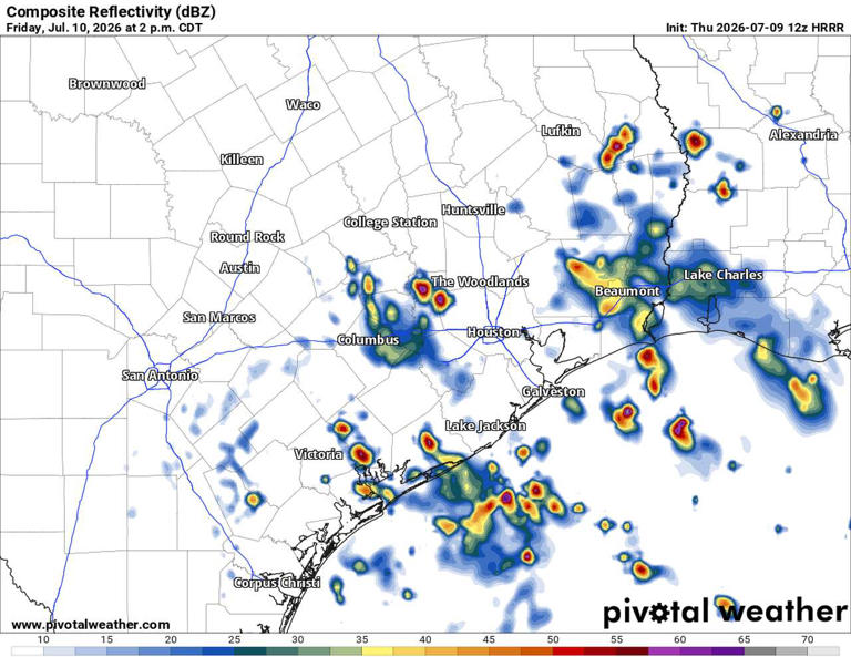 Central Texas weather takes a turn: Rain and cooler days ahead. Here's ...