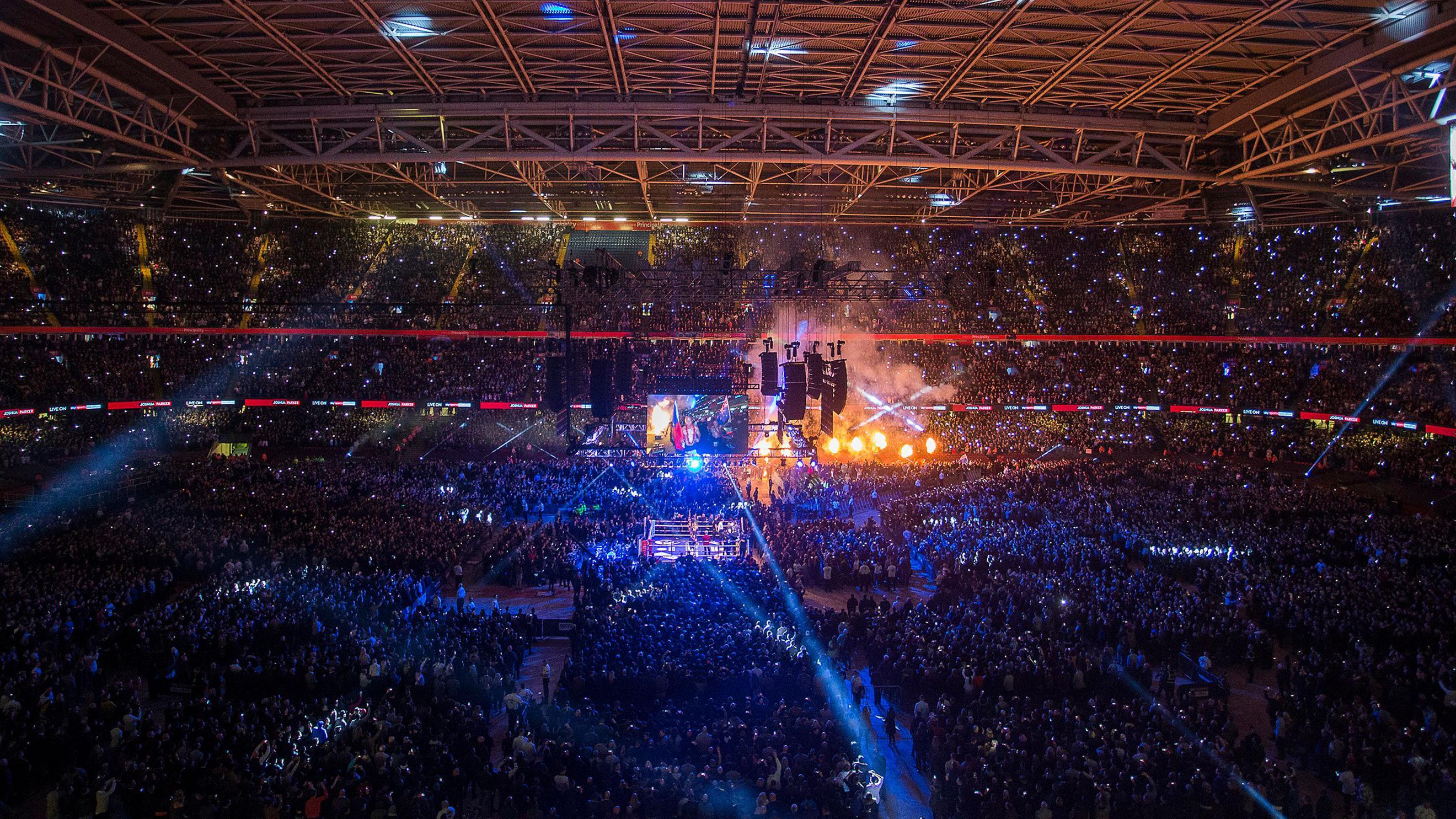 Principality Stadium keen to stage Fury v Joshua