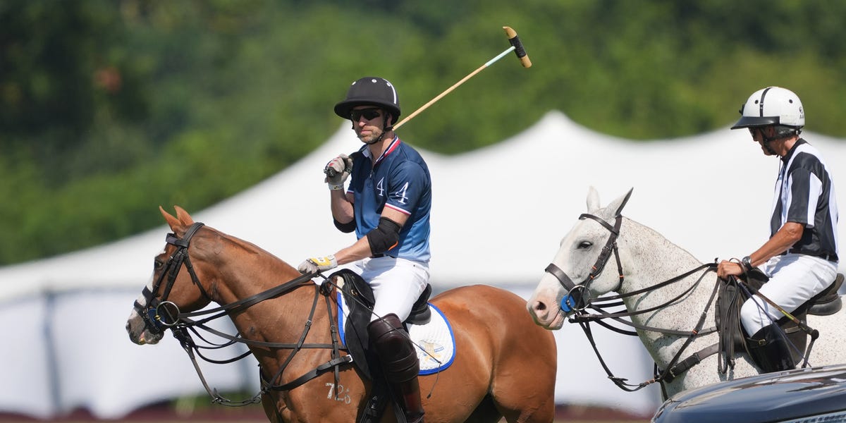 The important meaning behind Prince William playing polo today