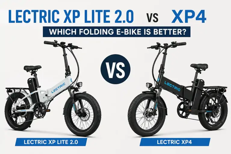 Lectric XP Lite 2.0 vs XP4: Which folding e-bike is better?