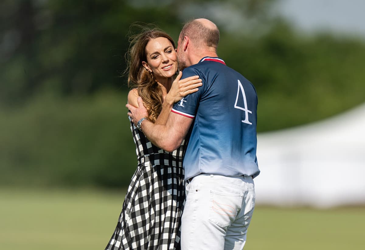 Kate Middleton and Prince William during The Royal Charity Polo Cup 2026 at Guards Polo Club on July 10, 2026. (Image Source: Getty Images | Samir Hussein)