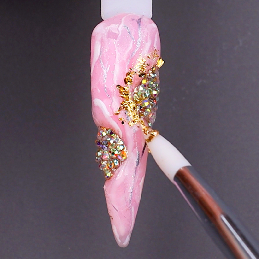 Sådan får du de perfekte geode-effekt negle! 💅
