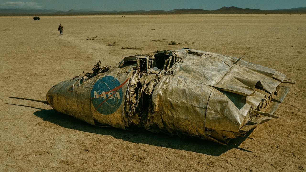 The real NASA crash behind the Six Million Dollar Man