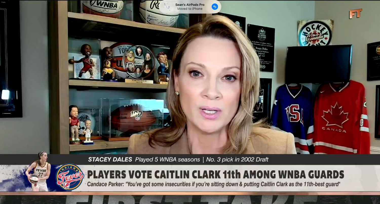 Reporter defends Caitlin Clark