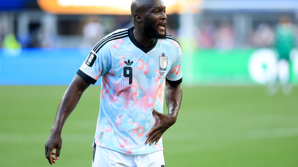 Why is Romelu Lukaku not playing today for Belgium vs. Spain in the World Cup quarterfinal match?