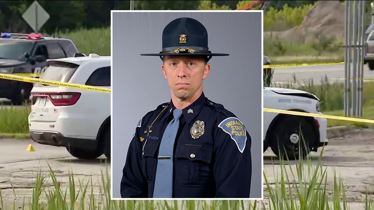 Indiana State Police trooper shot while chasing stolen vehicle in ...