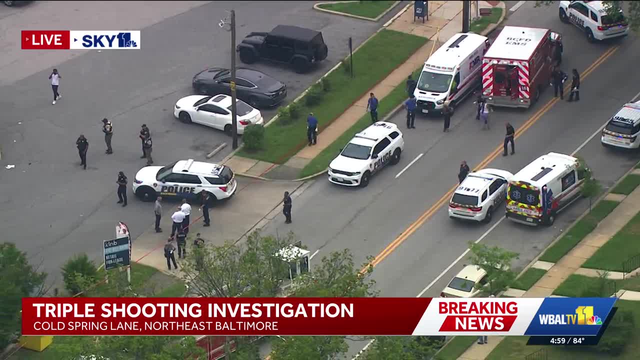 Breaking: Multiple shot on East Cold Spring Lane, SKY 11 reports