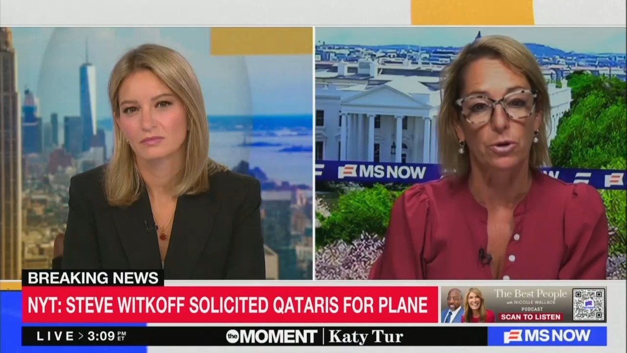 MS NOW reporter hits back at Trump WH attack: New Air Force One flaws ...