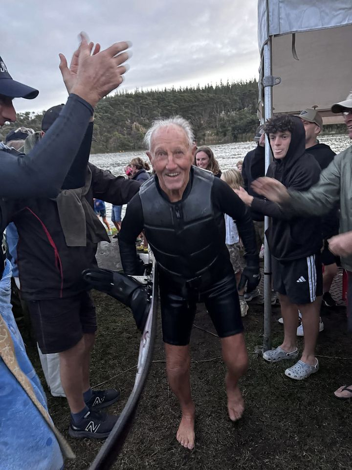 Bryan Murray was verified as the oldest waterskier (male) in April at the age of 94 years 318 days after getting out on the water at Lake Kereta, Auckland.