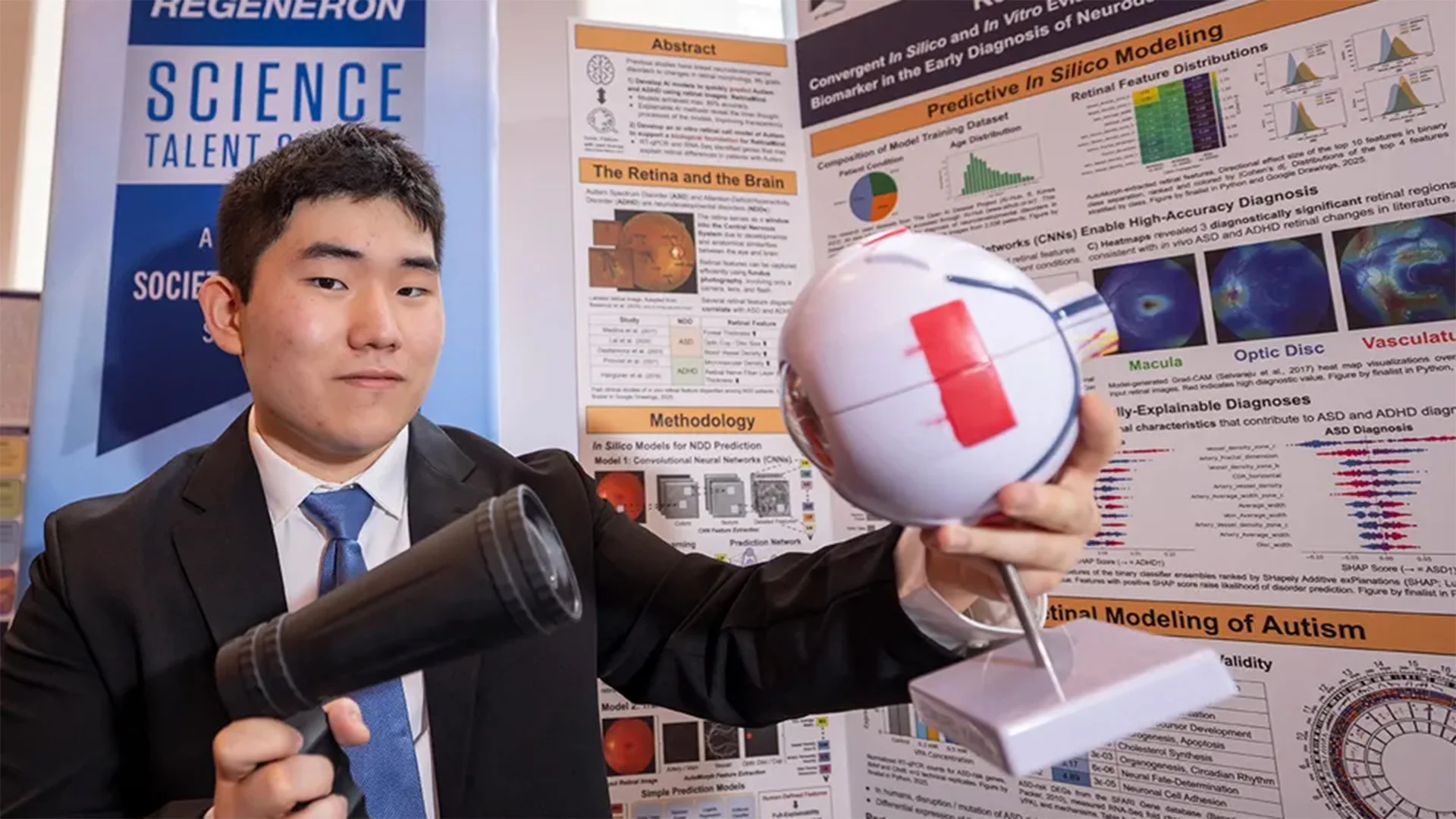 A Teenager Just Turned Eye Scans Into an AI Test for Autism and ADHD