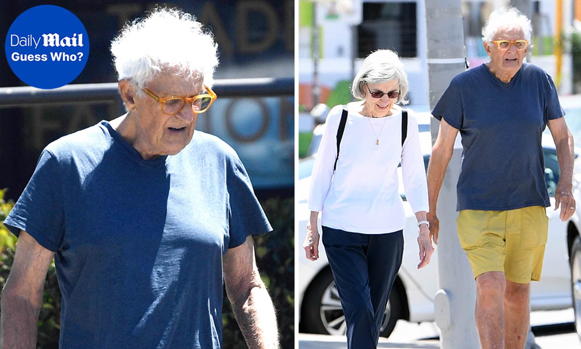 Actor who starred on 70s sitcom and directed episodes of Friends enjoys rare outing... guess who?