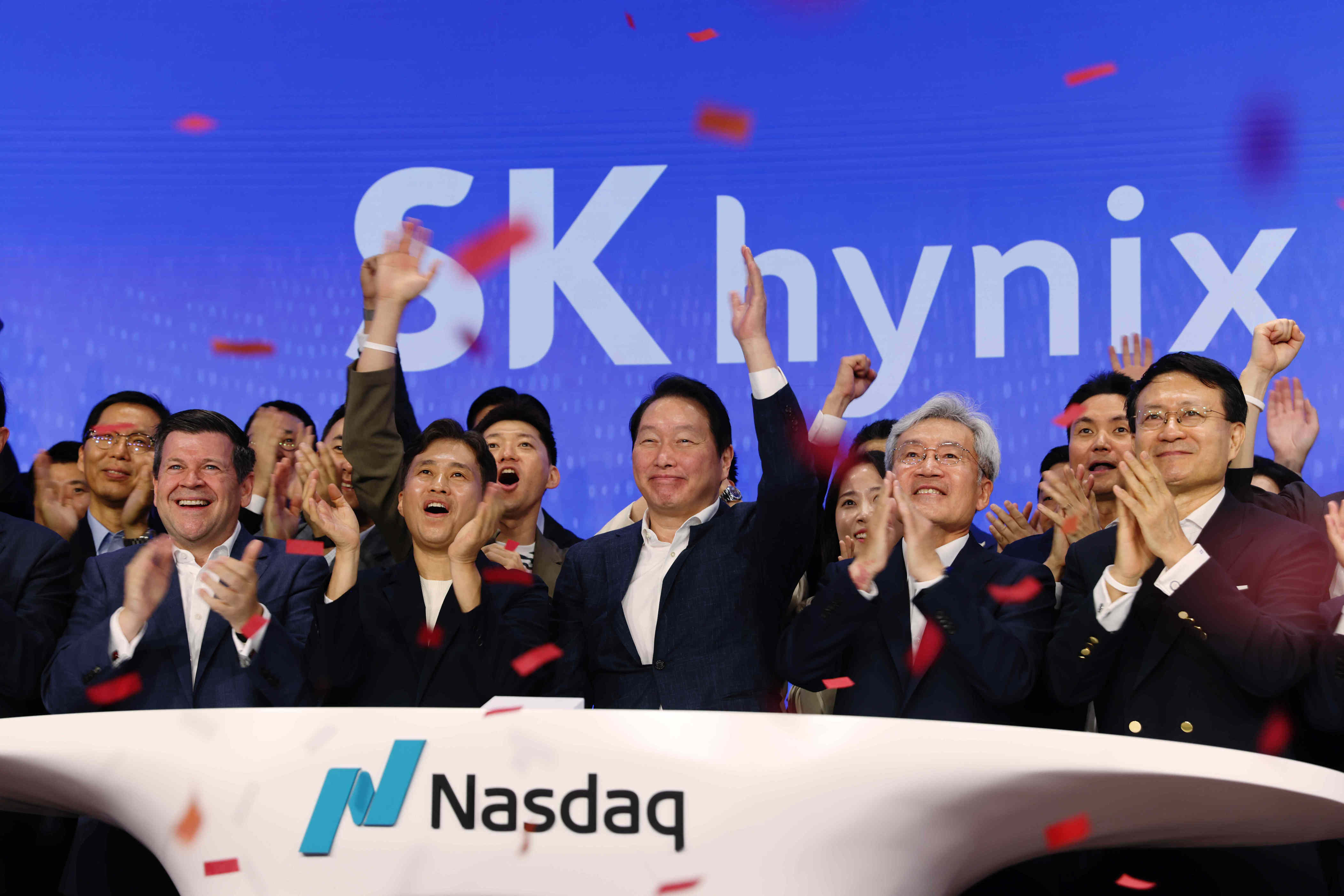 SK Hynix stock soars in biggest US listing ever by a foreign company