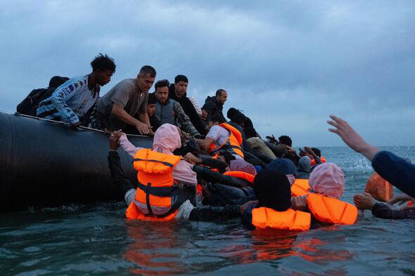 Migrants Attempt Channel Crossing In Small Boats