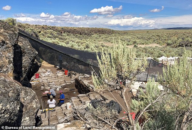 Archaeologists said a remote rock shelter, known as Rimrock Draw, may have been occupied by humans about 18,250 years ago, thousands of years earlier than scientists once believed the first Americans arrived