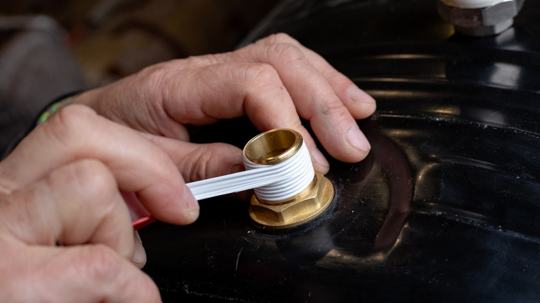 The Big Mistake DIYers Make With Pipe Thread Tape