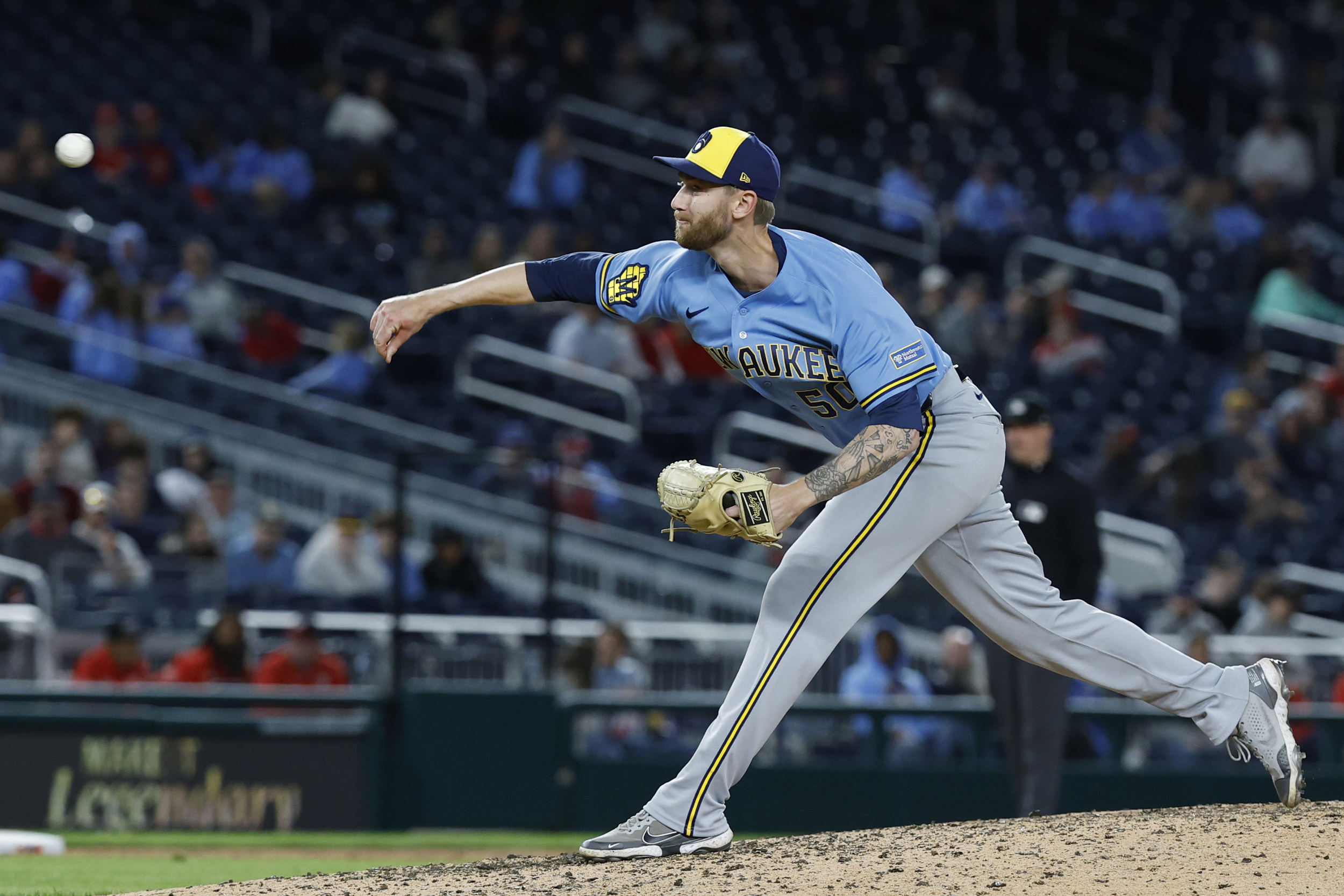 Brewers designate Easton McGee for assignment