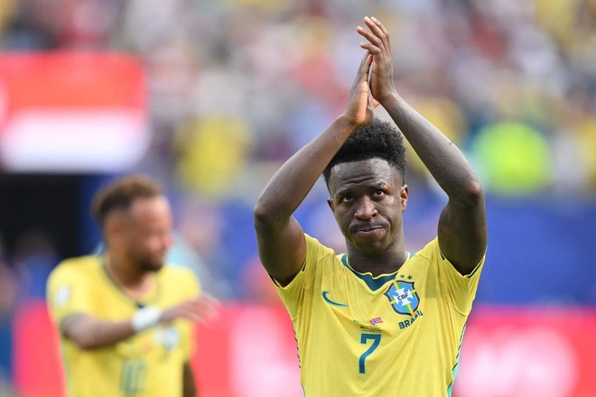 Vinicius lên tiếng sau khi Brazil bị loại khỏi World Cup 2026
