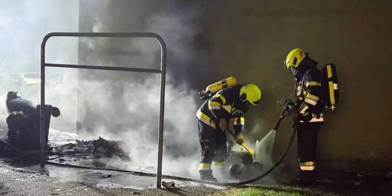 Nächtlicher Brand in Göss: Anwohner zeigen Zivilcourage