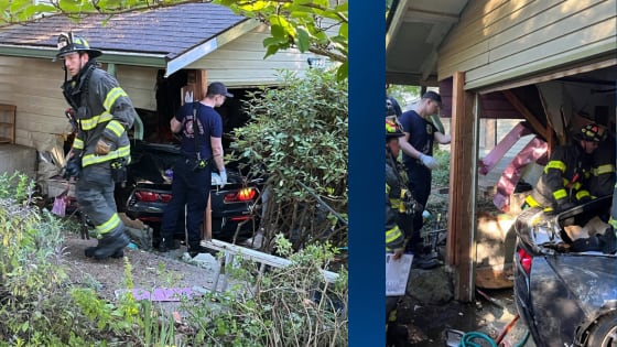 75-year-old in critical condition after crashing into Seattle home