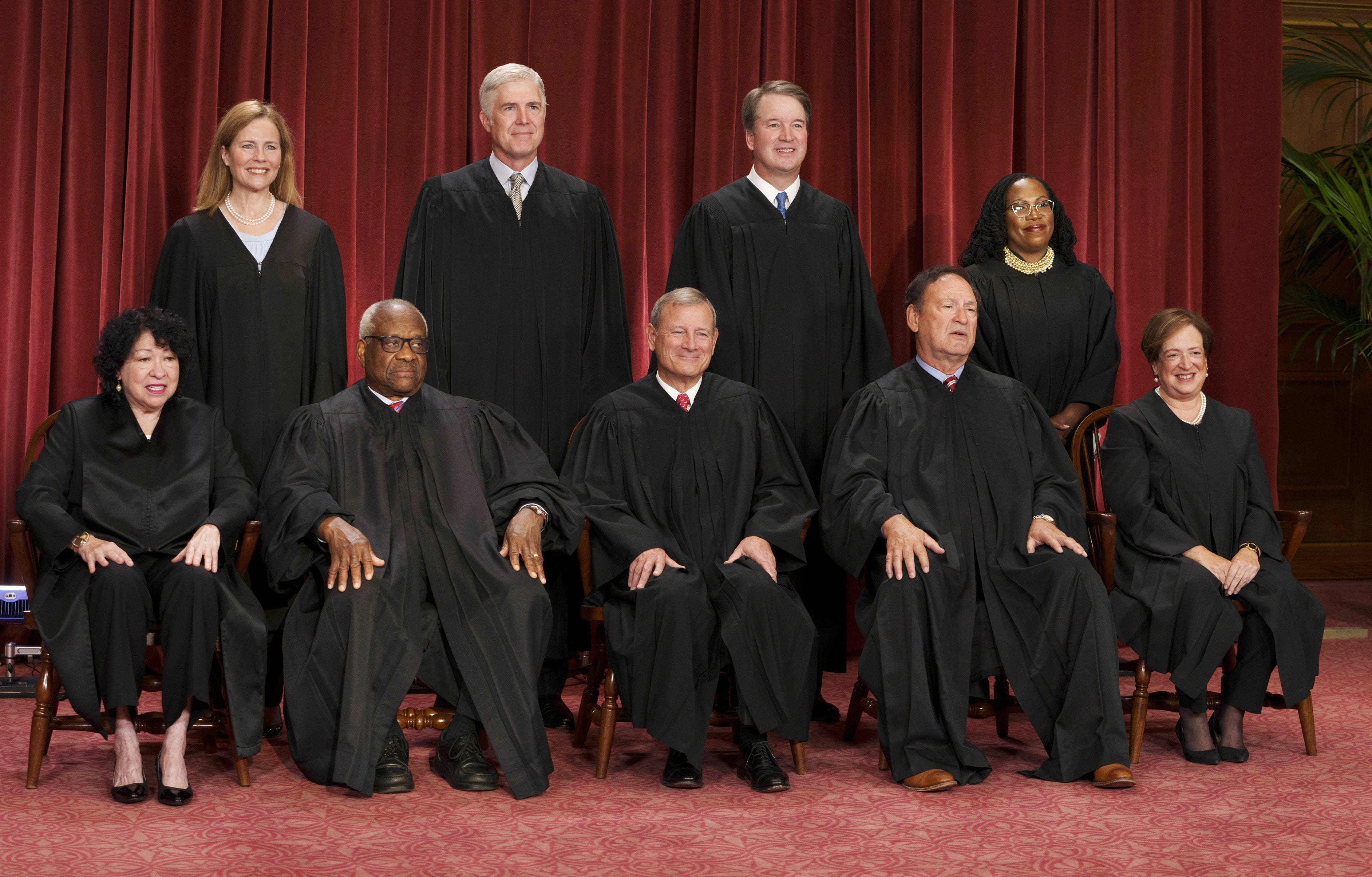 Behind black robes, Supreme Court justices reveal colorful differences