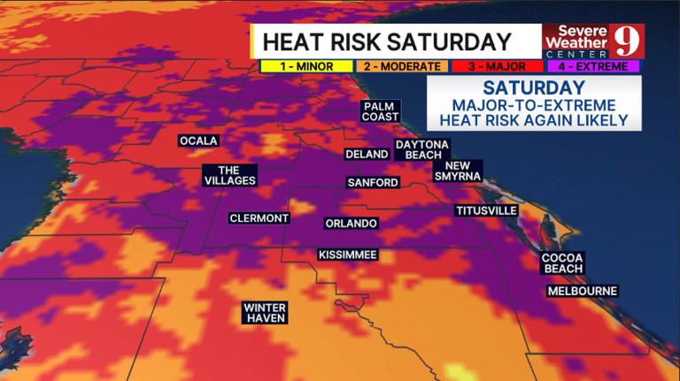 Heat wave continues with weekend storms ahead