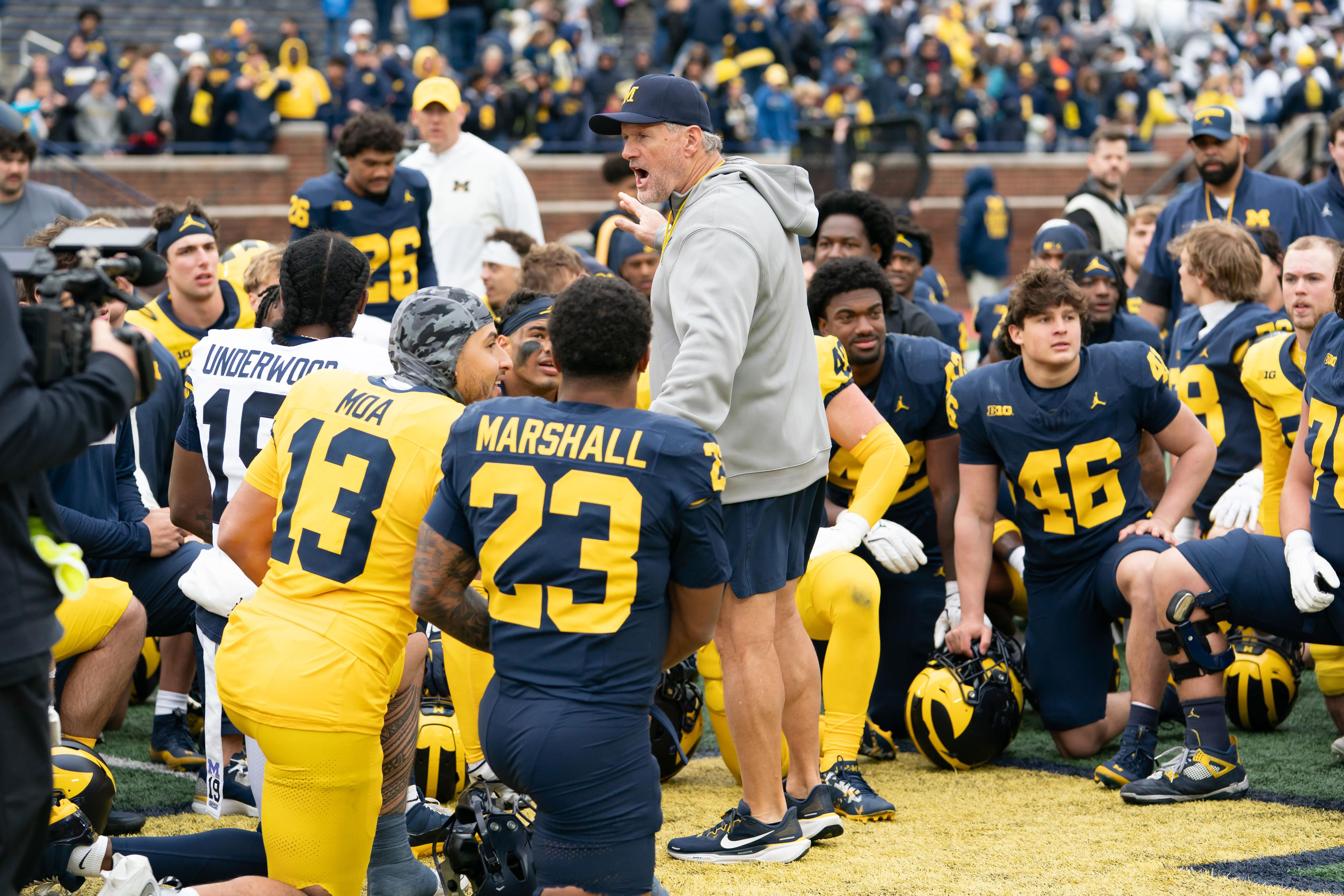 How many losses are acceptable for Michigan football in 2026?