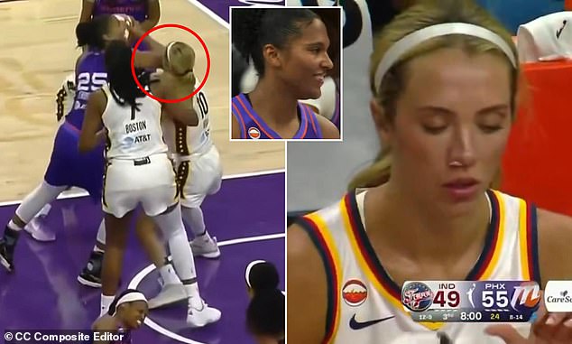 WNBA star who punched Clark caught in fresh controversy