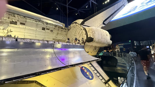 NASA Space Shuttle Atlantis at the Kennedy Space Center. 19FortyFive Image by Harry J. Kazianis.