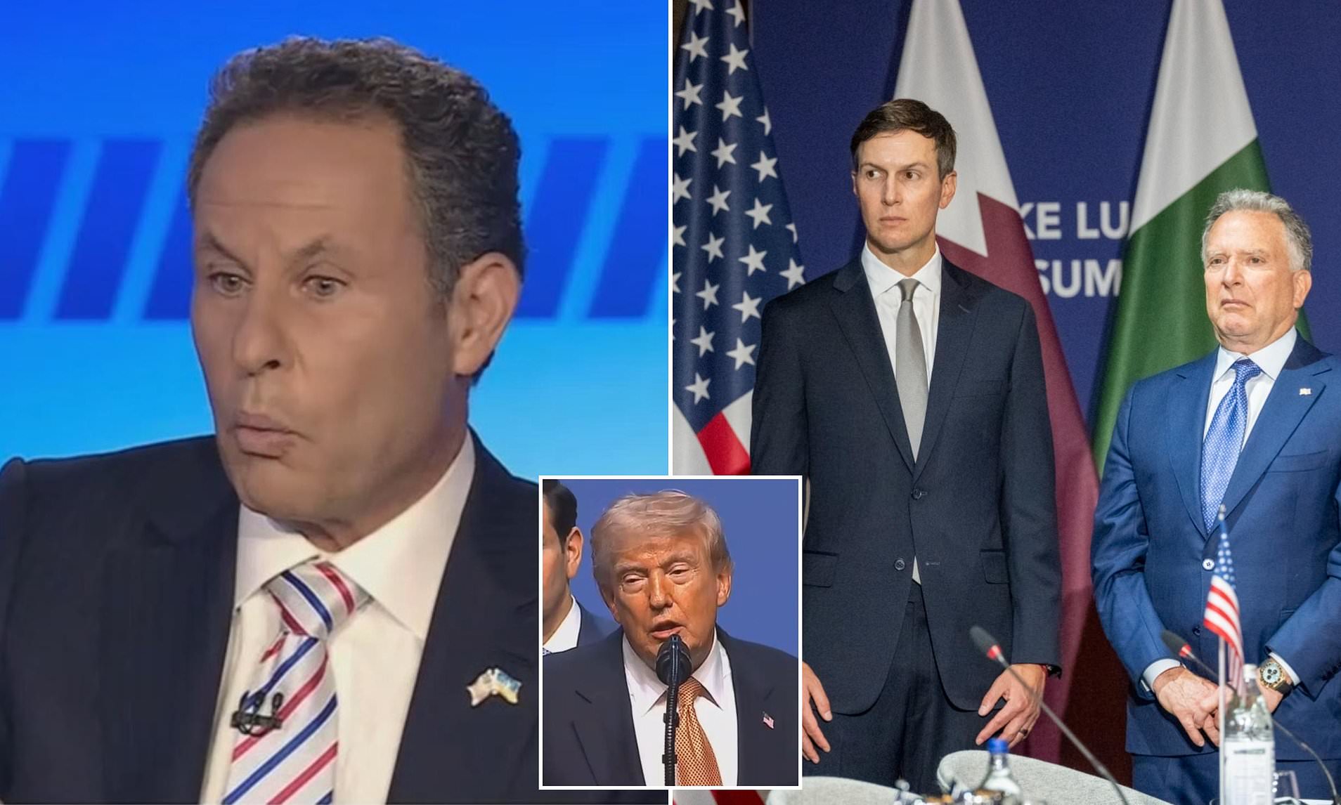 Fox & Friends host Brian Kilmeade urges Trump to pull son-in-law from Iran peace talks