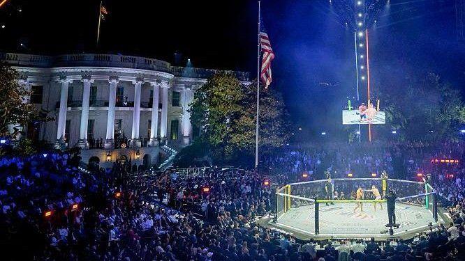 Eight charged over alleged conspiracy to attack White House UFC event