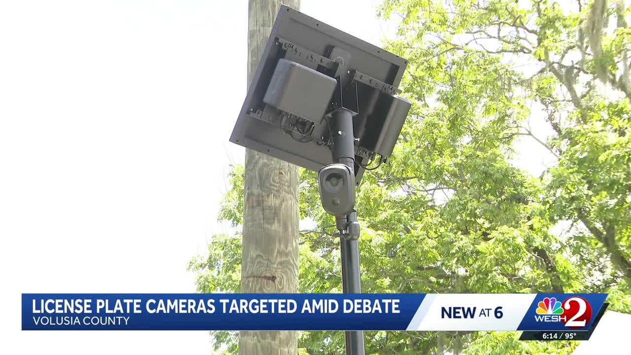 Flock cameras vandalized in Volusia as critics and supporters clash ...
