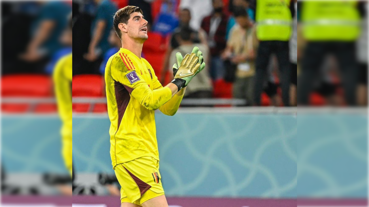 Image for Why was Thibaut Courtois substituted? Goalkeeper leaves Spain vs Belgium World Cup 2026 quarter-final in tears
